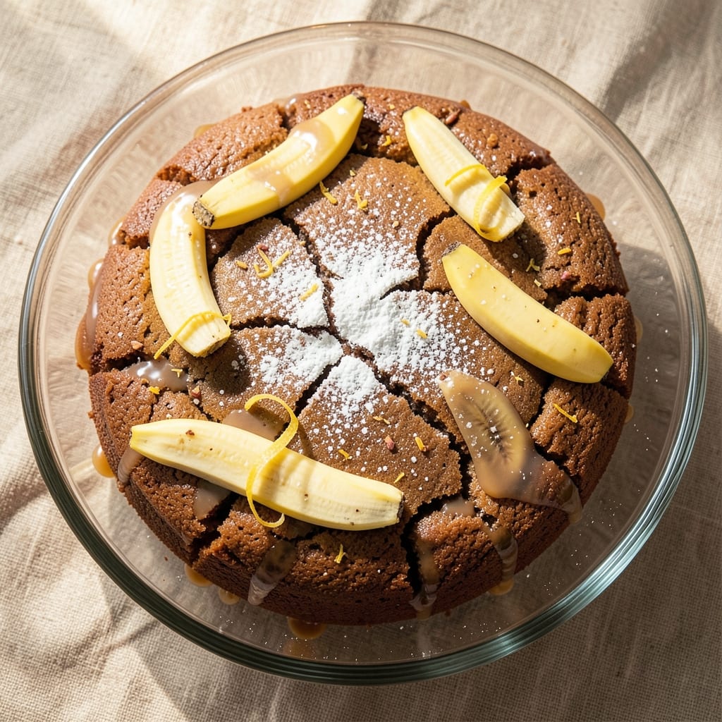 Banana Cake Recipe Without Egg In Microwave: Moist Layers in 5 Minutes