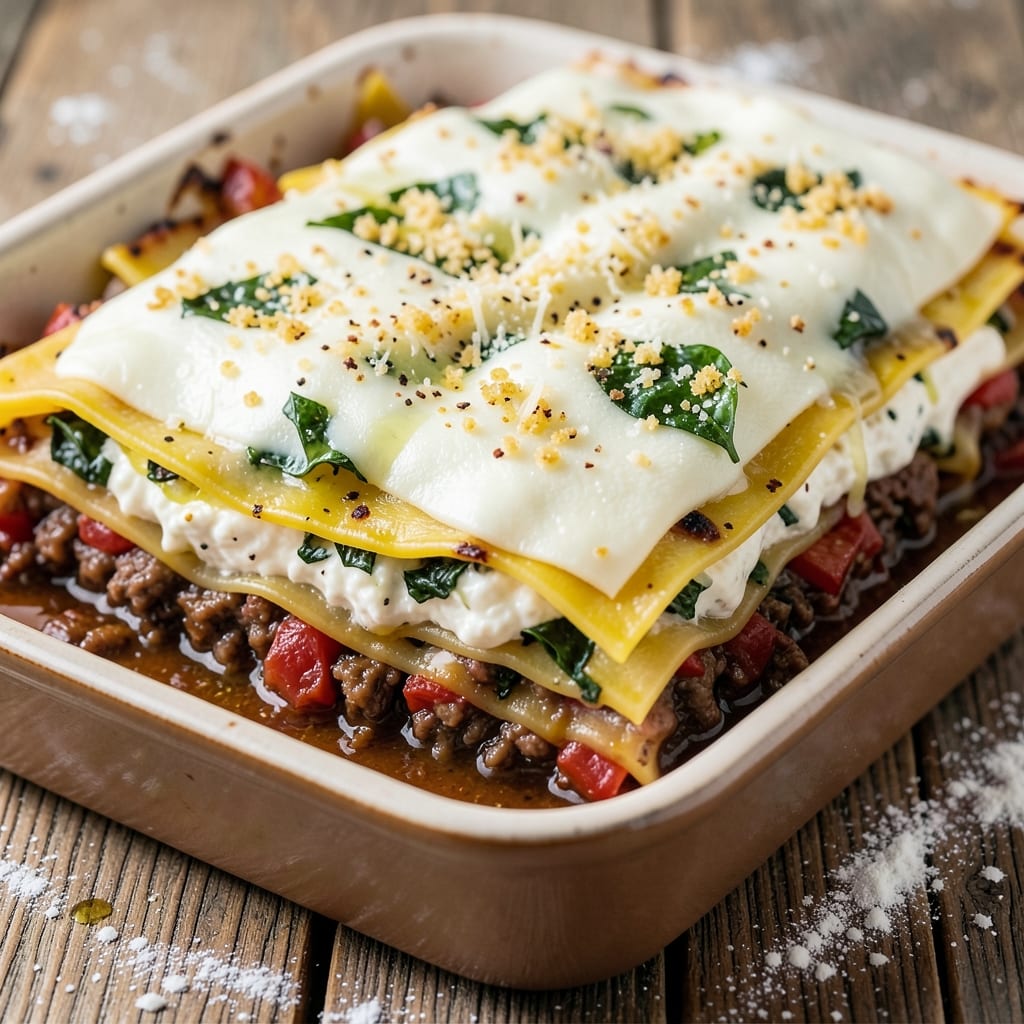 Big Green Egg Lasagna Recipe: Smoky Campfire Layers With Melty Cheese Rivers