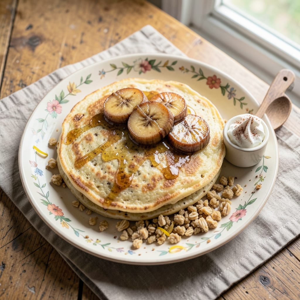 Banana Egg Oatmeal Pancake Recipe: Fluffy Stacks With Zero Guilt