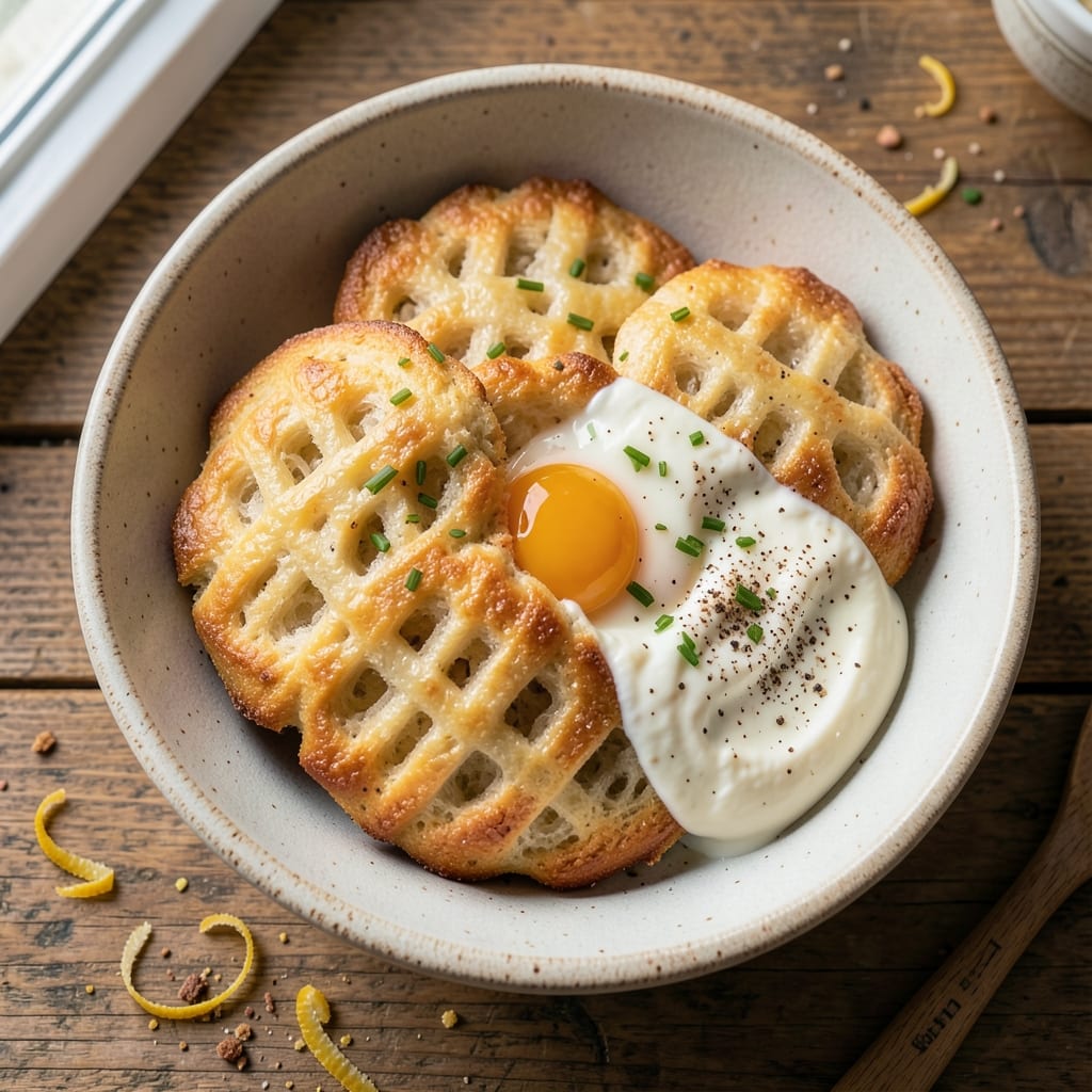 Cottage Cheese Egg Biscuit Recipe: Fluffy Biscuits With Creamy Yogurt Swirls