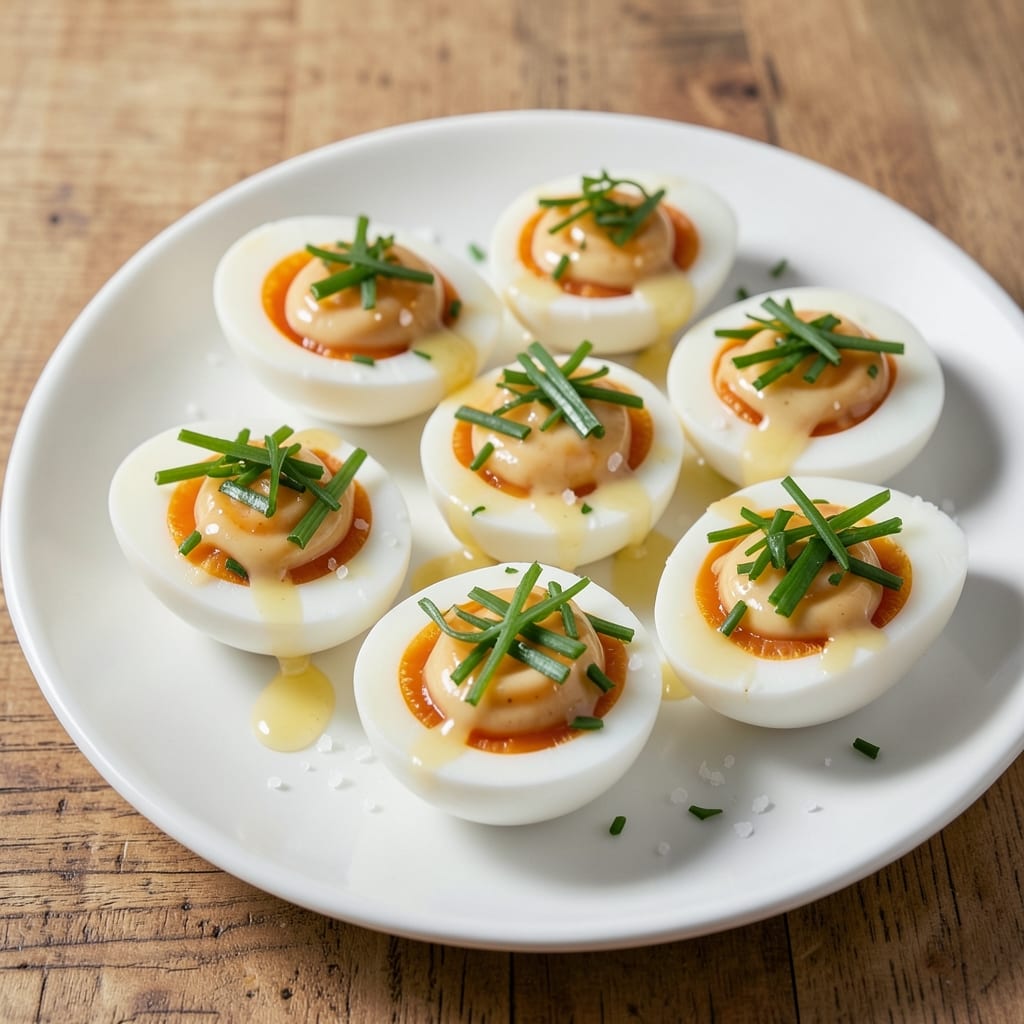 Devilled Eggs Recipe for 12 Eggs: Crisp Celery Crunch and Zesty Yogurt Twist