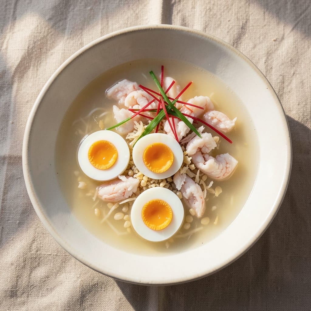 Crab Egg Drop Soup Recipe: Silky Broth with Crab Meat Ribbons