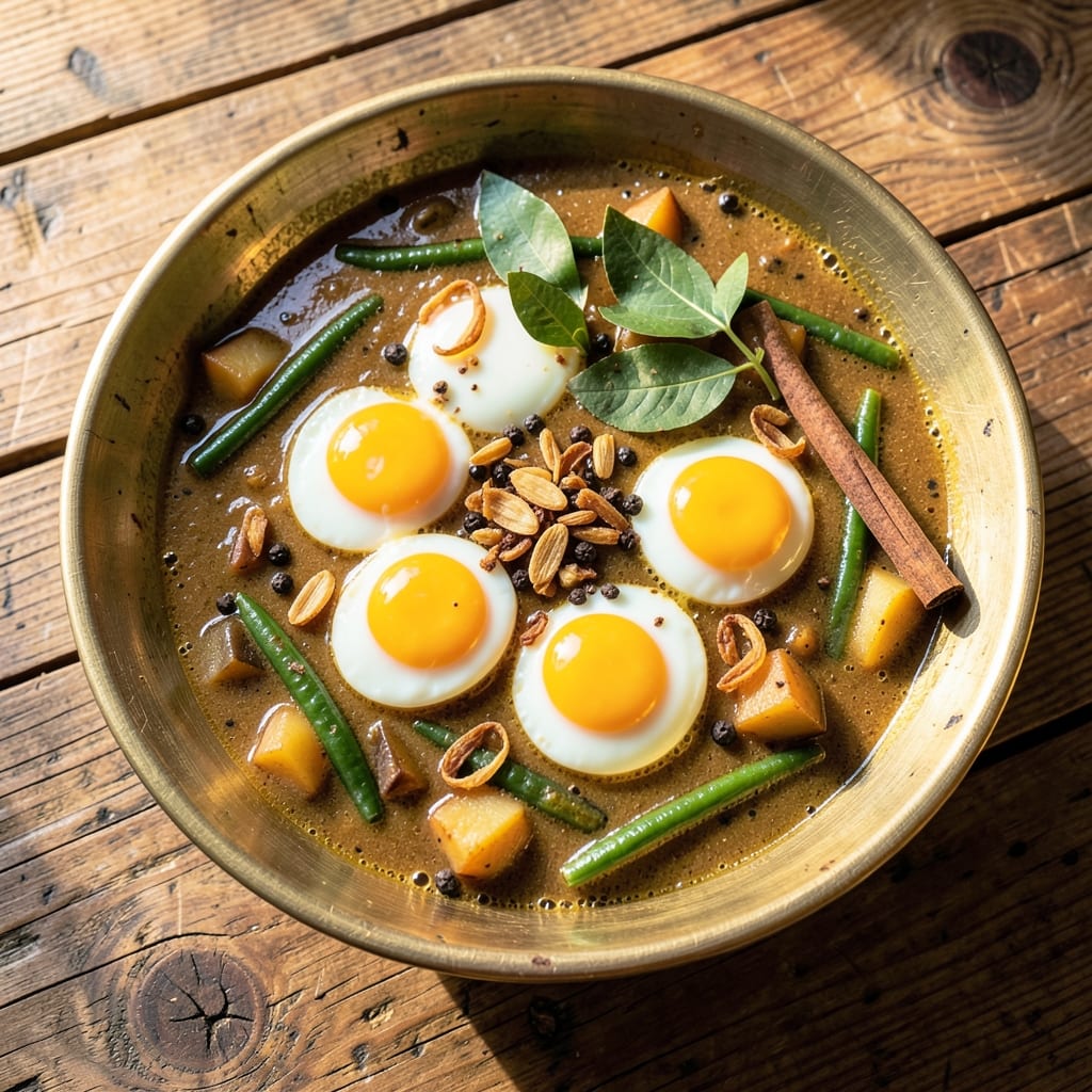 Chettinad Egg Curry Recipe in Tamil: Fiery South Indian Spice Symphony