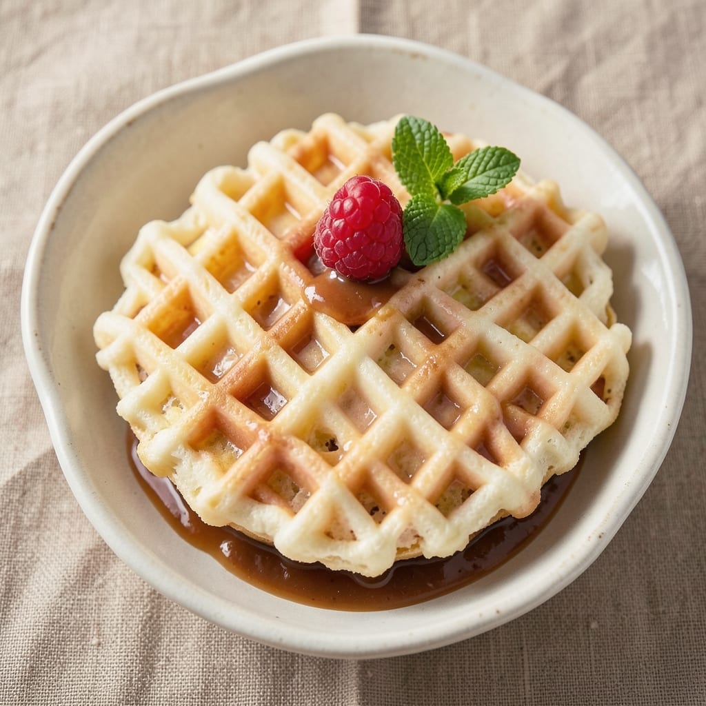 Christine's Egg Waffle Recipe: Golden Crust With Silky Yolk Rivers