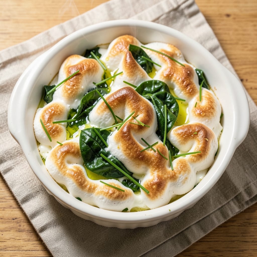 Baked Egg Whites Omelet Recipe: High-Protein Crisp Edges and Silky Centers