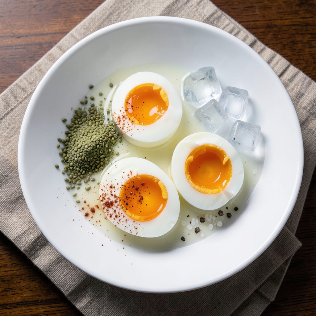 Boiled Eggs Recipe: Celery-Crusted Crunch With Perfectly Runny Yolks