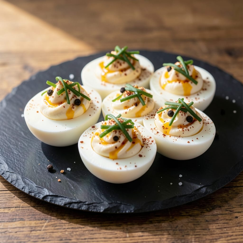 Dviled Egg Recipe: Classic Crunch-Meets-Creamy Contrast