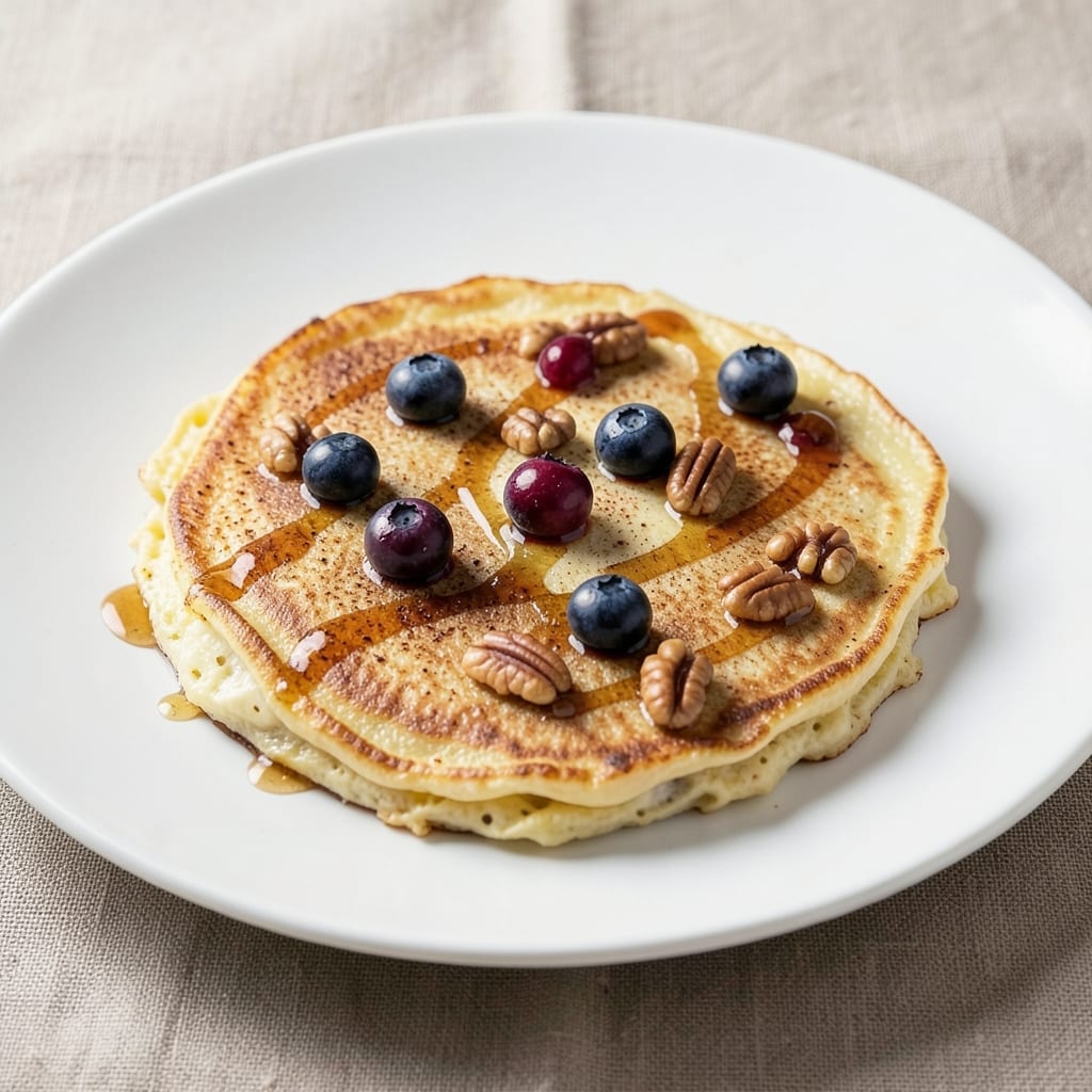 Banana, Egg, and Blueberry Recipe: Sweet and Savory Breakfast Stack