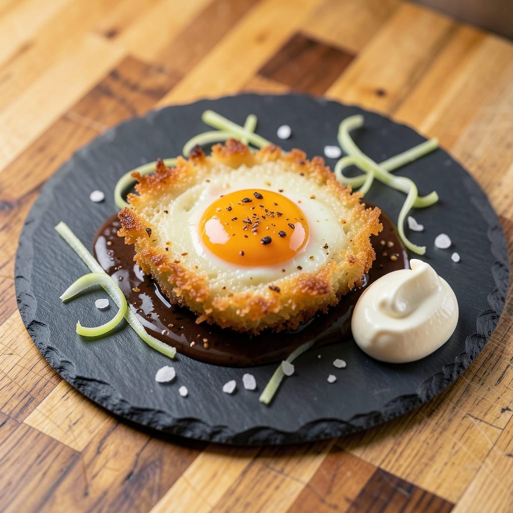 Creme Egg Shot Recipe: Crispy Celery Crust with Runny Yolk Magic