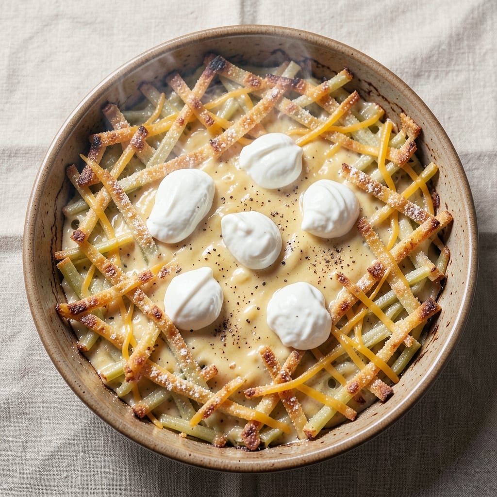 Denver Egg Bake Recipe: Crispy Celery Crust Meets Silky Yogurt Streaks