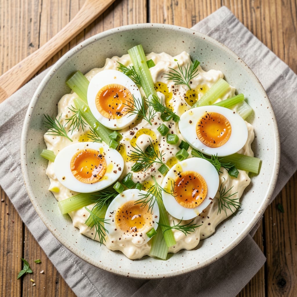Crunchy Egg Salad Recipe: Celery-Infused Crunch Without the Mayo