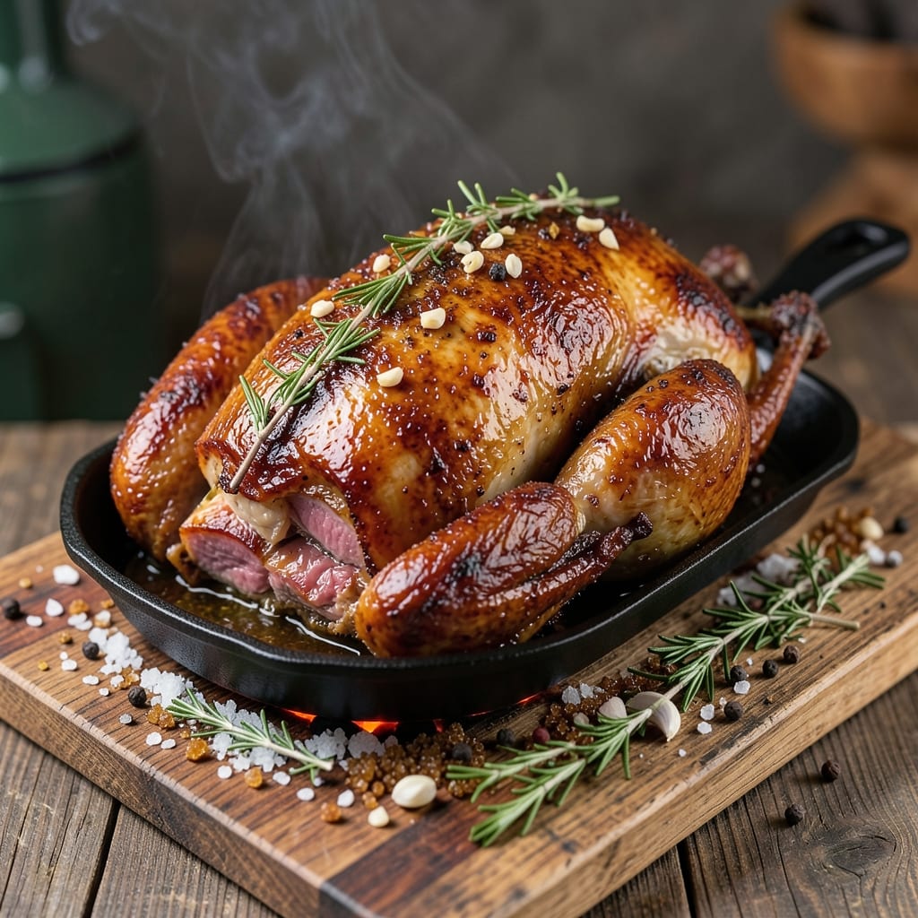 Big Green Egg Smoked Turkey Brine Recipe: Deep Smoke Infusion for Juicy Dark Meat