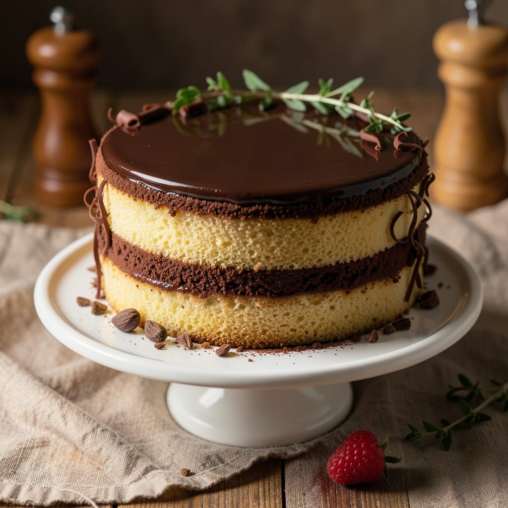 Chocolate Egg White Cake Recipe: Light Yet Decadent Fudgy Layers