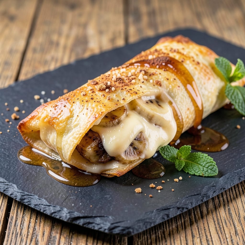 Banana Egg Roll Dessert Recipe: Warm Spice-Wrapped Crunch With Silky Fillings