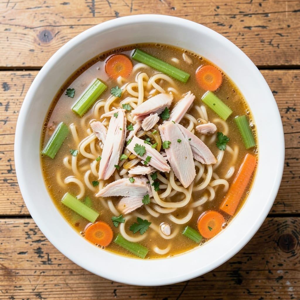 Crock Pot Chicken Noodle Soup Recipe With Egg Noodles: Slow-Cooked Comfort in One Pot