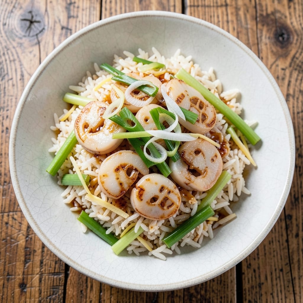 Dried Scallop Egg White Fried Rice Recipe: Crispy Celery Crunch With Silky Yolk Streaks