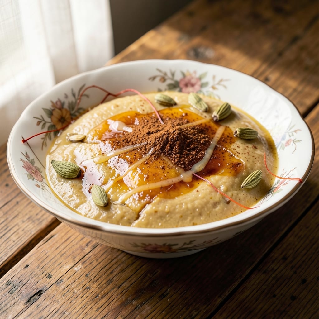 Bangladeshi Egg Halwa Recipe: Cardamom-Spiced Sweetness with Crunchy Top