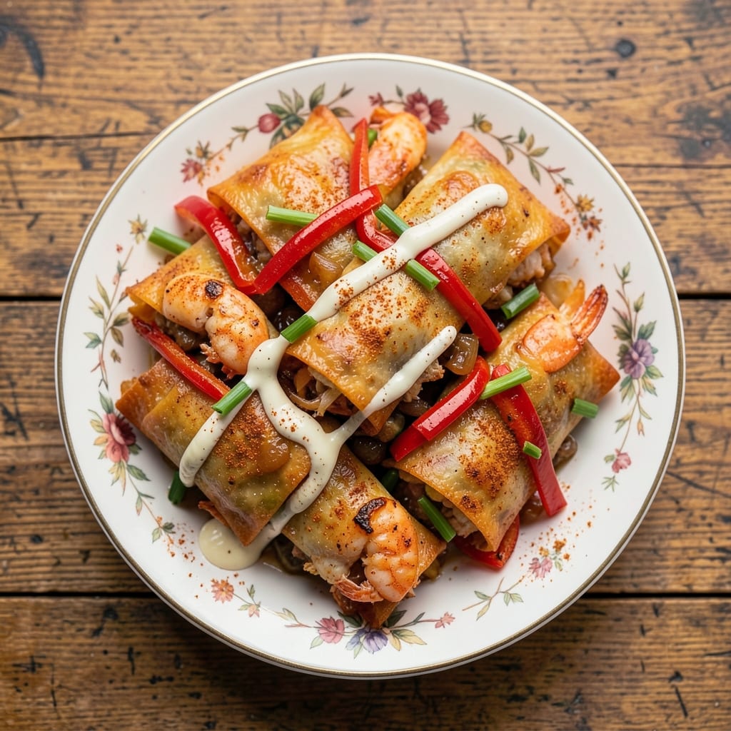 Crawfish Egg Rolls Recipe: New Orleans-Style Crunch With Spicy Cajun Filling