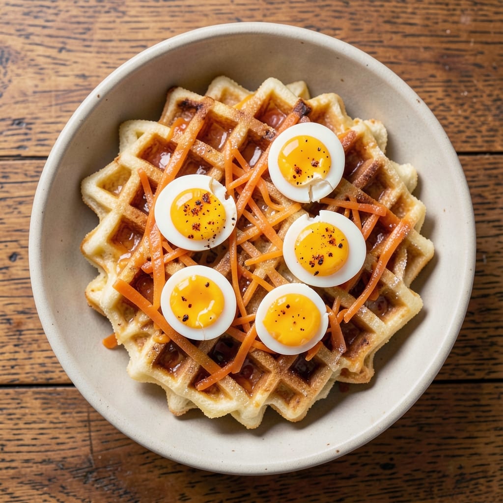 Egg and Cheese Waffle Recipe: Fluffy Layers With Crispy Edges