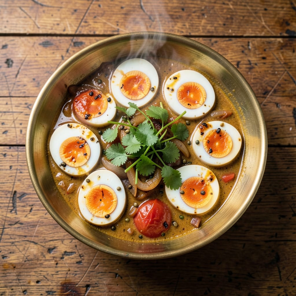 East Indian Egg Curry Recipe: Fragrant Turmeric and Cumin Spiced Comfort