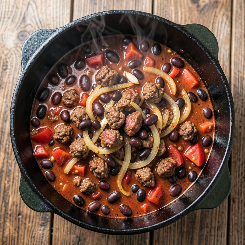 Big Green Egg Dutch Oven Chili Recipe: Smoky, Hearty Depth in One Pot