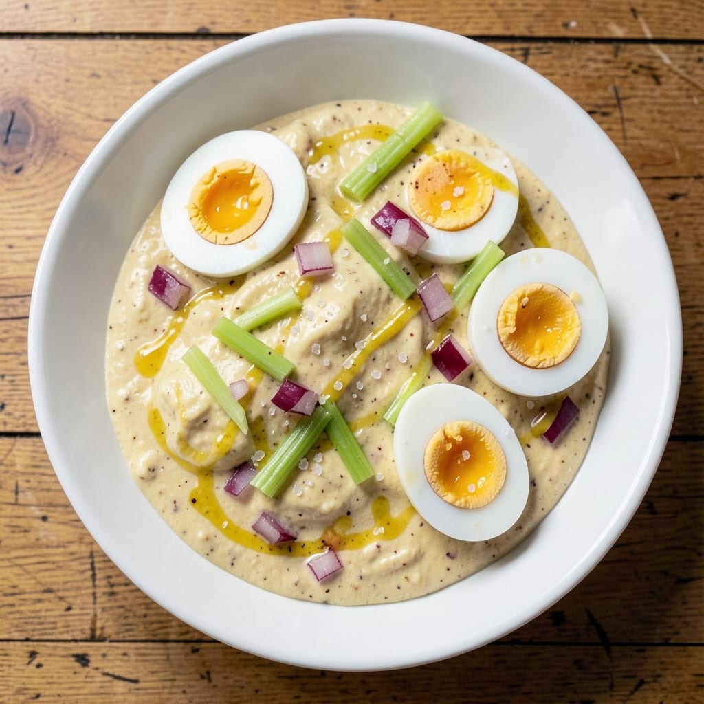 Basic Egg Salad With Miracle Whip Recipe: Crunchy Celery Bites and Creamy Tang