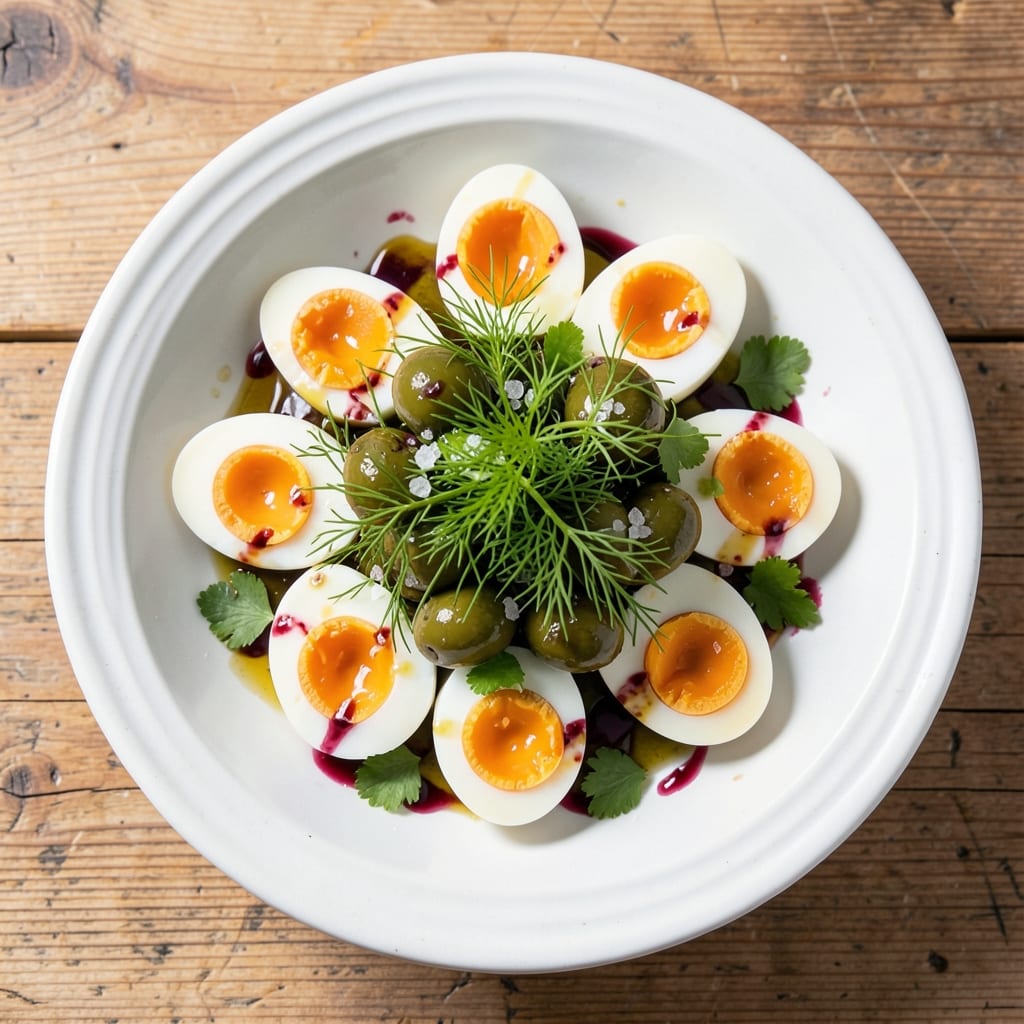 Egg and Green Olive Salad Recipe: Bright, Briny Bite-Sized Freshness