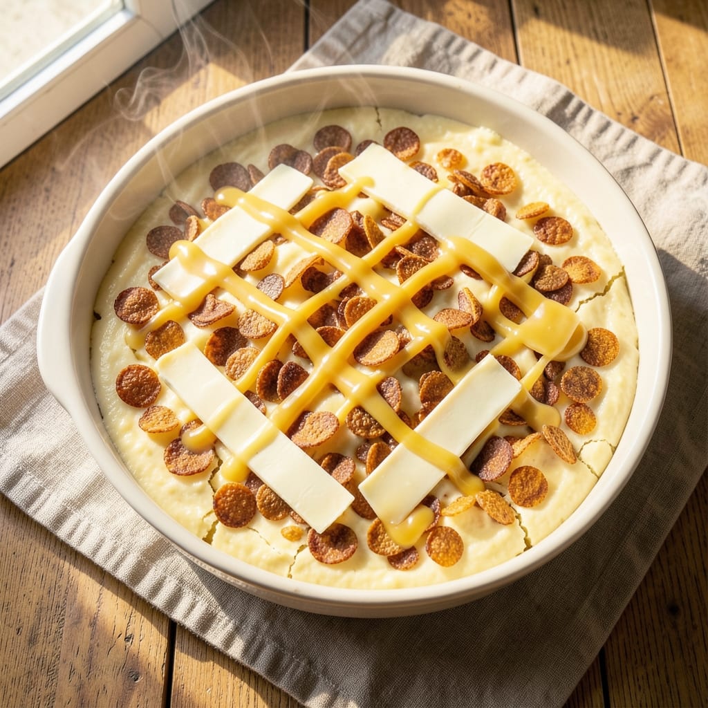 Egg Bake Recipe With Corn Flakes: Crunchy Top, Creamy Yolk Magic