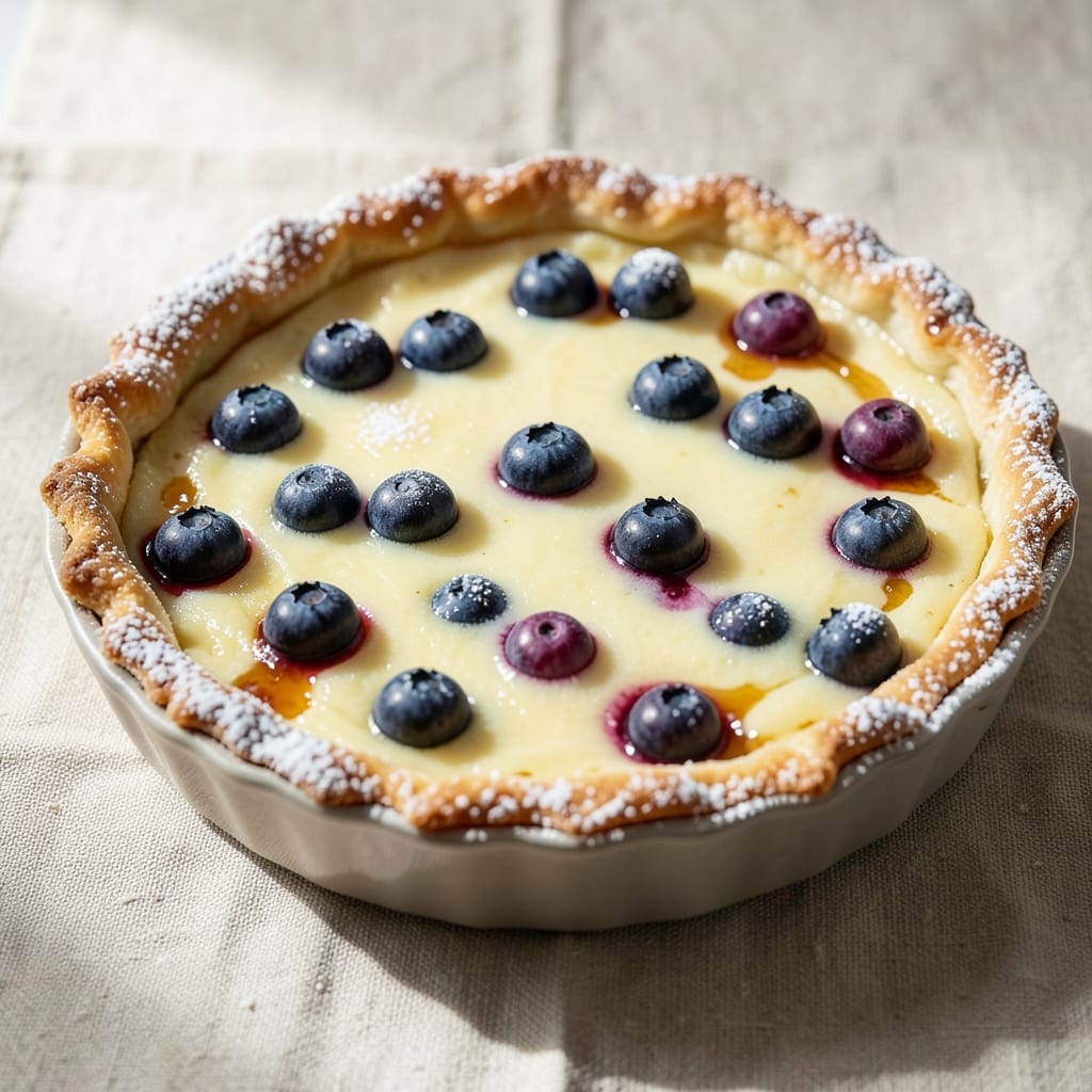 Blueberry Egg Tarts Recipe: Buttery Crust With Bursting Berries