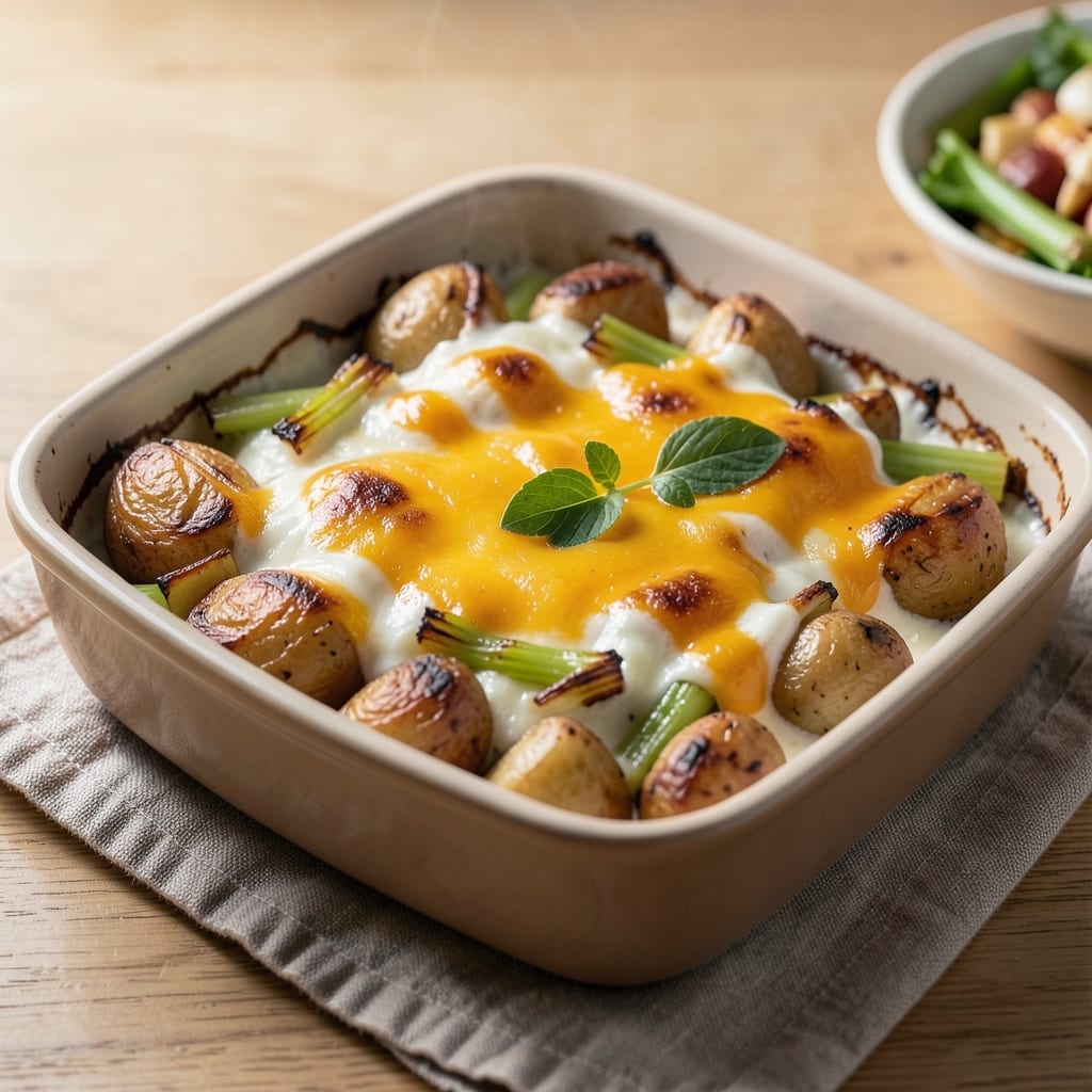 Baby Egg Bake Recipe: Crispy Celery Crust With Silky Yolk Centers
