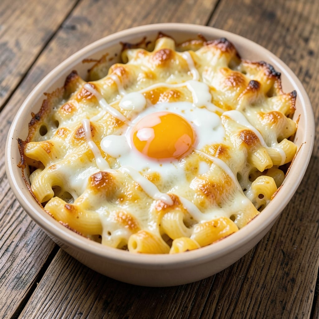 Baked Mac and Cheese Recipe With Egg and Evaporated Milk: Ultra-Creamy, Egg-Enriched Richness