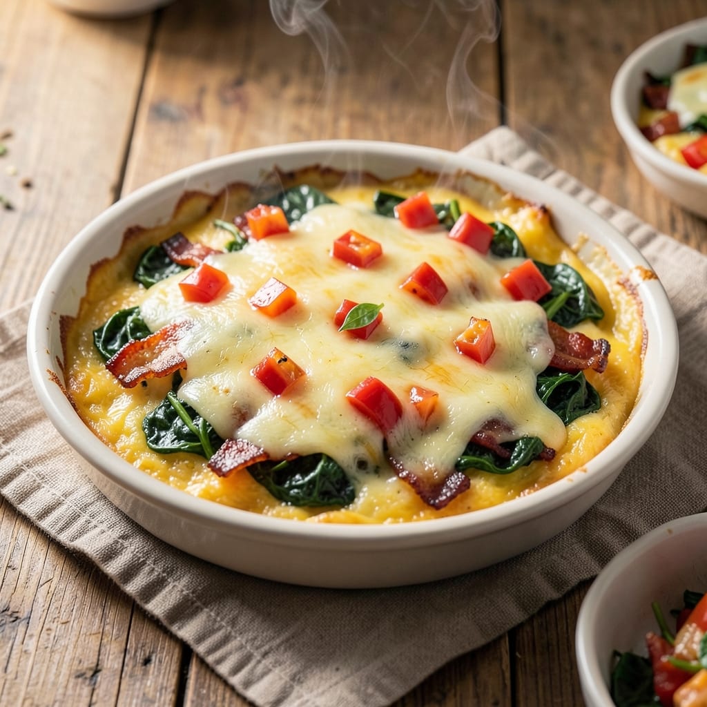 Egg Bake in Oven Recipe: One-Pan Breakfast That Starts Crispy, Ends Creamy