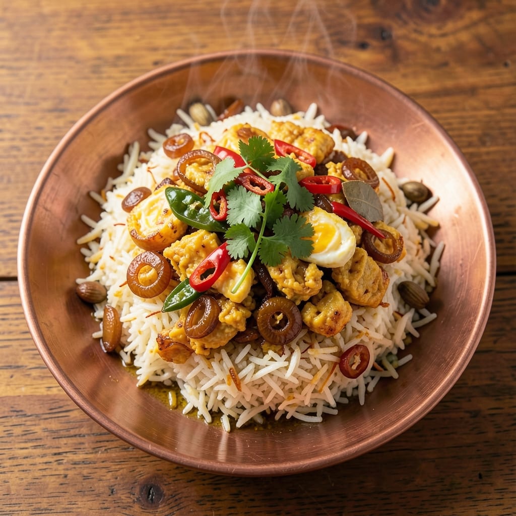 Egg Bhurji Biryani Recipe: Fragrant Spiced Rice and Eggs in One Pot