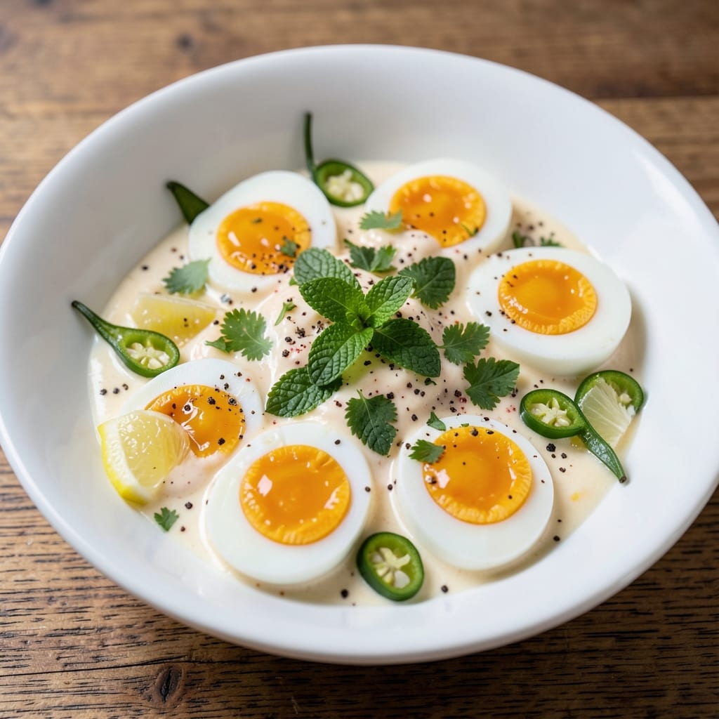 Chatpata Eggs Recipe: Spiced Yogurt-Marinated Crunch With Runny Yolk Magic