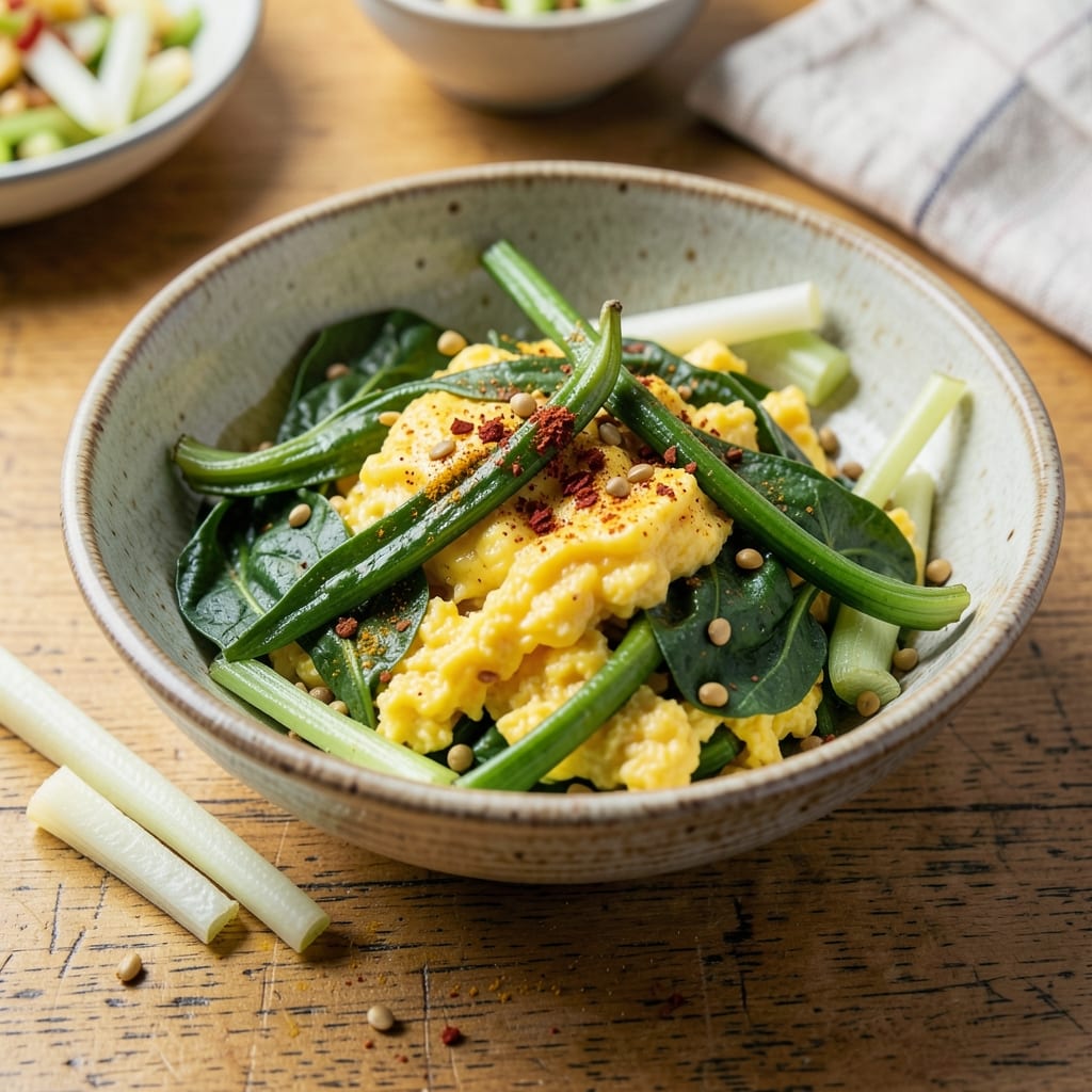 Drumstick Leaves With Egg Recipe: Crispy Celery-Crusted Bites With Runny Yolk Magic