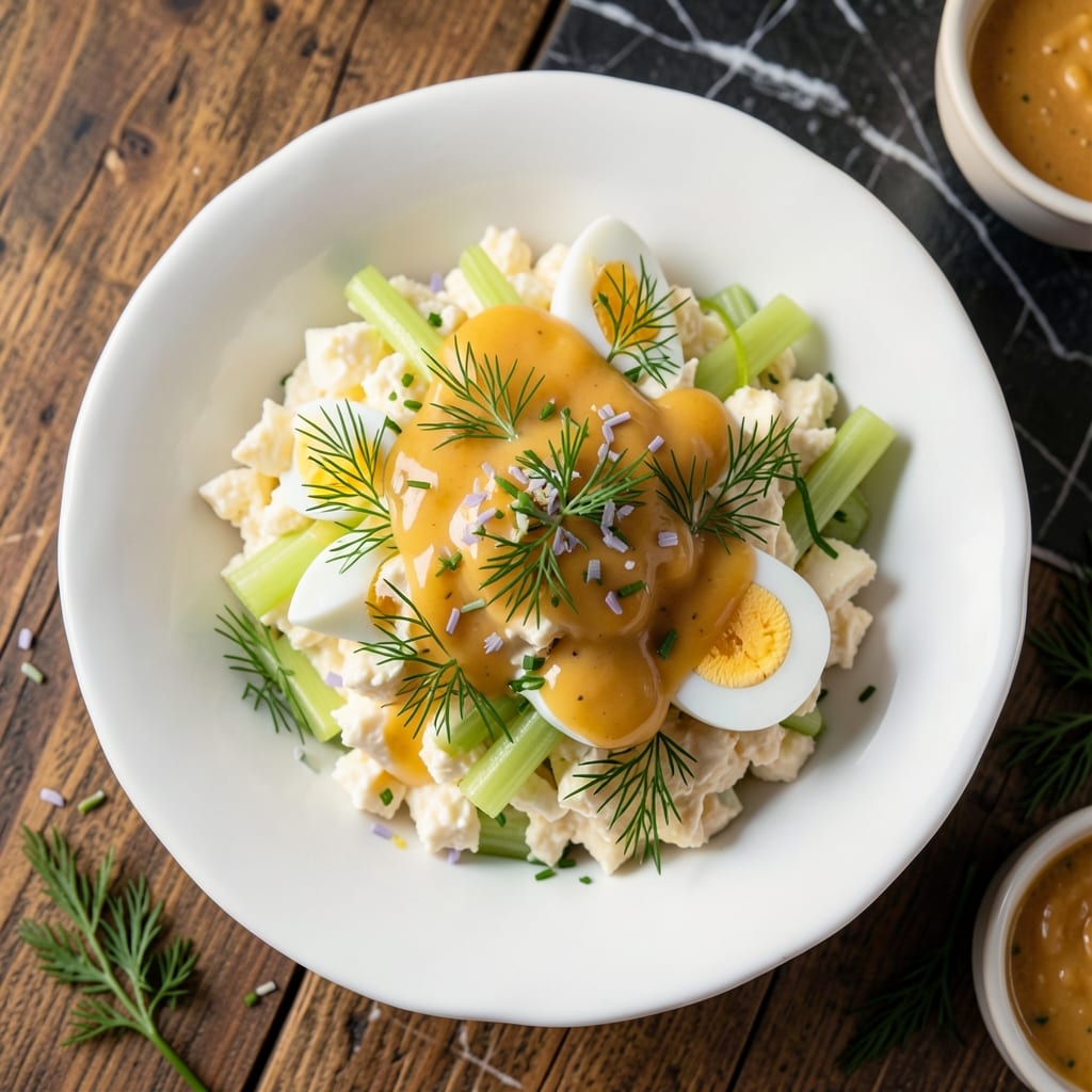 Best Rated Egg Salad Recipe: Celery-Crusted Crunch With Mustard-Kissed Creaminess