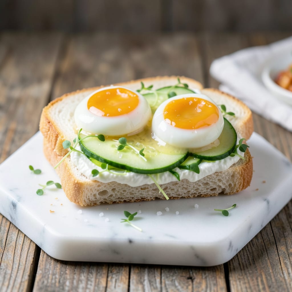 Egg and Salad Cream Sandwich Recipe: British Tea Time Tradition in 5 Minutes